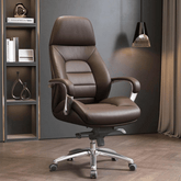 Racer 高背經典辦公室皮革大班椅